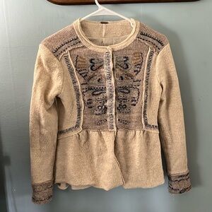 Wool Free People Sweater Size Small